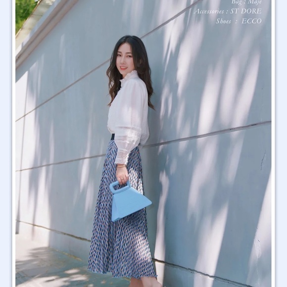 BNWT Maje Print Skirt - Picture 2 of 8